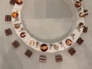 Playmobil Mesa Redonda Aldea Medieval