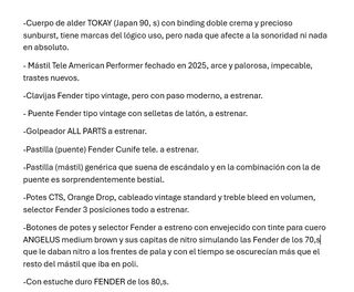 Fender Telecaster Japan/American