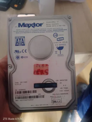 Disco Duro Maxtor SATA 200GB
