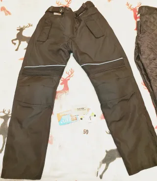 Pantaloni Moto Cordura 4 Stagioni Taglia 50