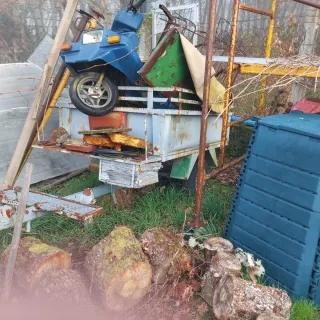 Remolque para motocultor