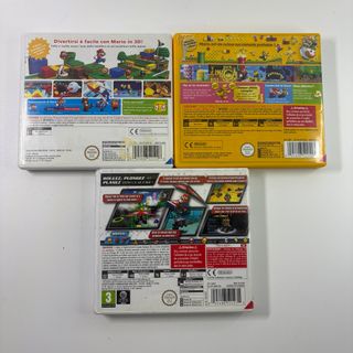 Lotto 3 Giochi mario Nintendo 3DS