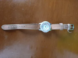 Reloj Cristian Lay Beige y Rosa