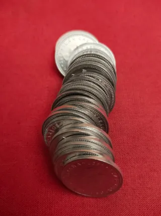 Lote 25 monedas 1 Peseta Juan Carlos I