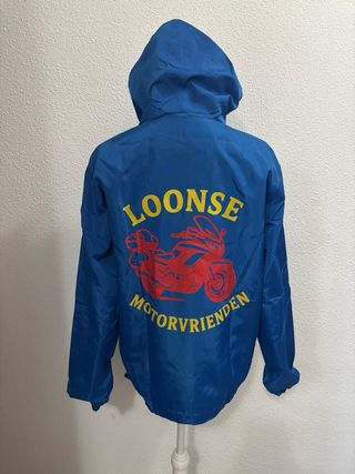 Cortavientos azul para chico