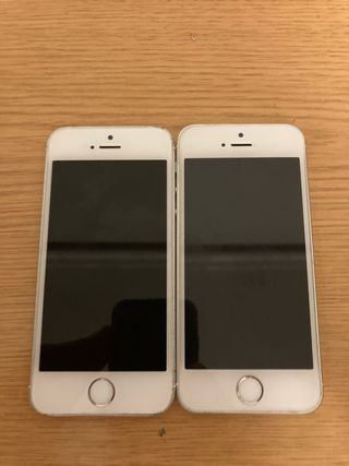 iPhone 5S Plata/Blanco Y iphone se 1gen