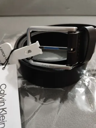 Calvin Klein cintura pelle taglia 100cm originale