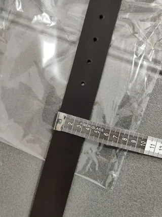 Calvin Klein cintura pelle taglia 100cm originale