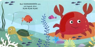 Libros con solapas y texturas (euskera, 2-3 años)