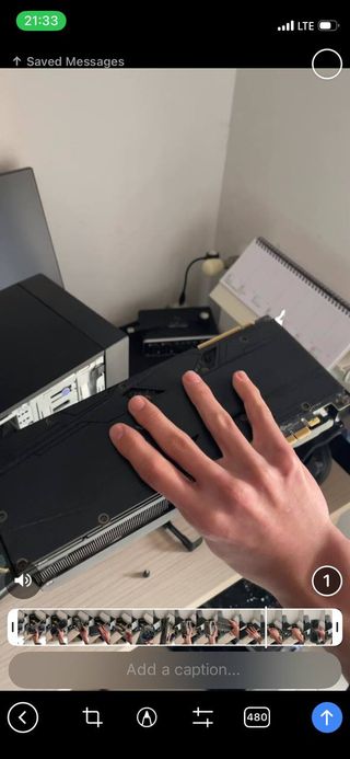 Scheda video NVIDIA RTX 2070 Super 8GB VRAM