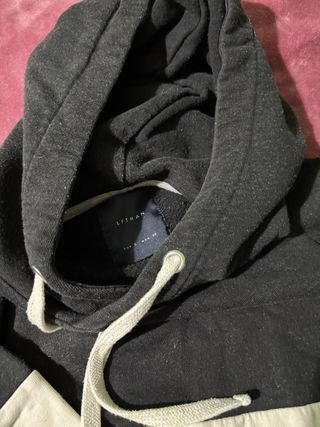 Sudadera casual bloques de color