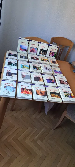 Colecion libros narrativa española