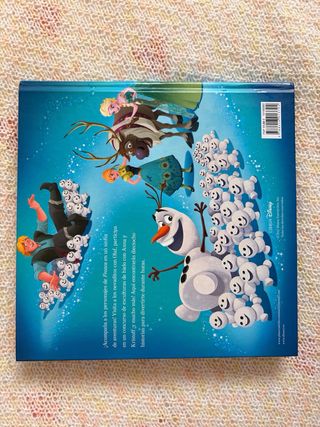 Libro infantil, frozen