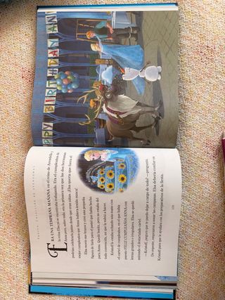 Libro infantil, frozen