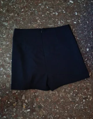 Falda pantalón negra