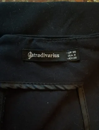 Falda pantalón negra