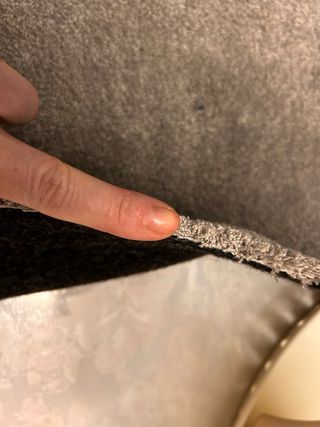 3 Tappeti a pelo corto tipo accappatoio Ikea Grigi