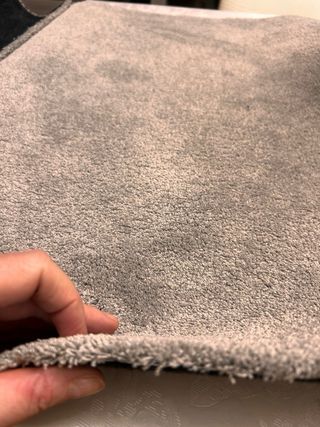 3 Tappeti a pelo corto tipo accappatoio Ikea Grigi