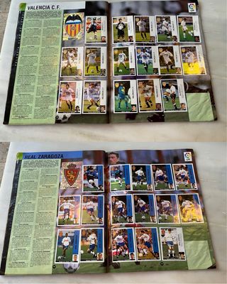 Álbum Panini Liga 95-96 Fútbol