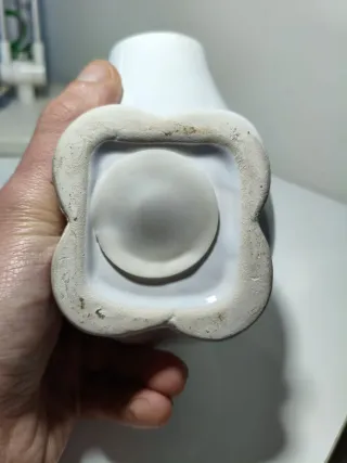 Hucha Cerdo Blanco Corona Dorada Cerámica