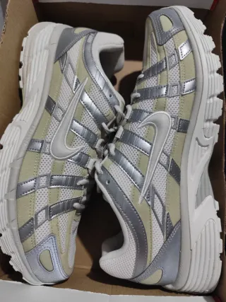 Nike P6000 Talla 46 Beige/Plata