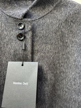 Chaqueta lana Massimo Dutti gris