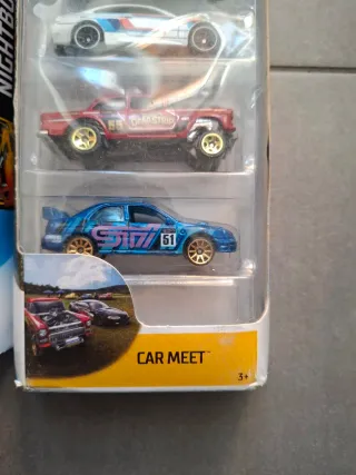 Set 4 Confezioni Hot Wheels