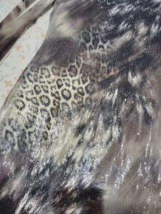 Vestido de fiesta lentejuelas plateadas