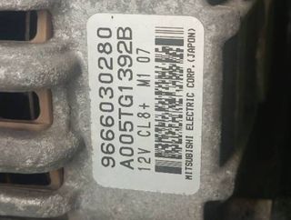 Peugeot 46372 9666030280 alternador 207 1.3 g