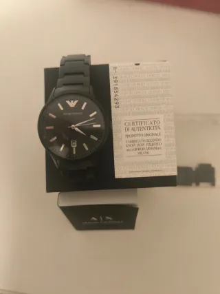Reloj Emporio Armani Negro (Original)