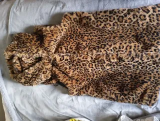 Chaleco Piel leopardo Zara Talla S