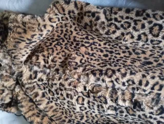 Chaleco Piel leopardo Zara Talla S