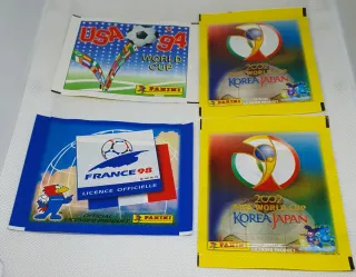 10 Sobres Cromos Mundial USA 94, Francia 98, Korea