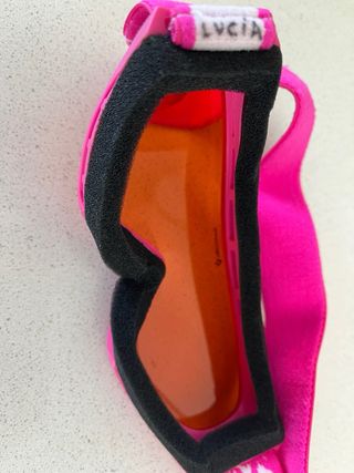 Guantes de esquí rosas infantiles MATT + Gafas ski