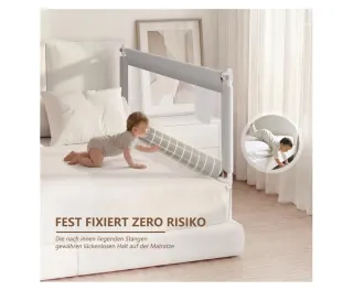 Barandilla de Cama Bebé Zehnhase 1,90