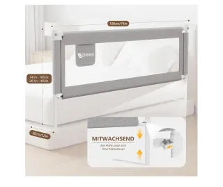 Barandilla de Cama Bebé Zehnhase 1,90