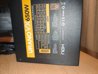 Fuente de alimentación NOX URANO VX650W