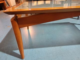 MESA DE CENTRO DE CRISTAL