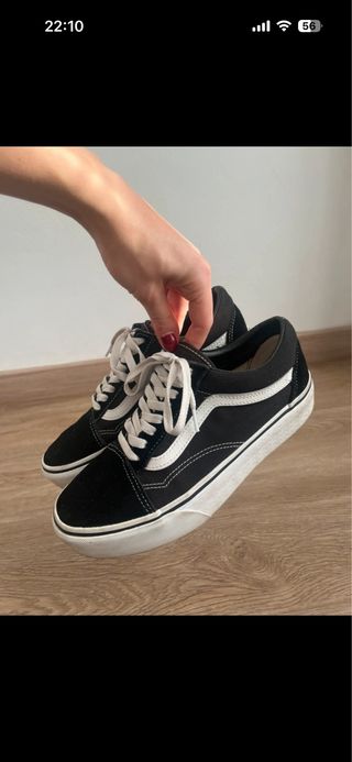 Zapatillas Vans Old Skool Negras plataforma