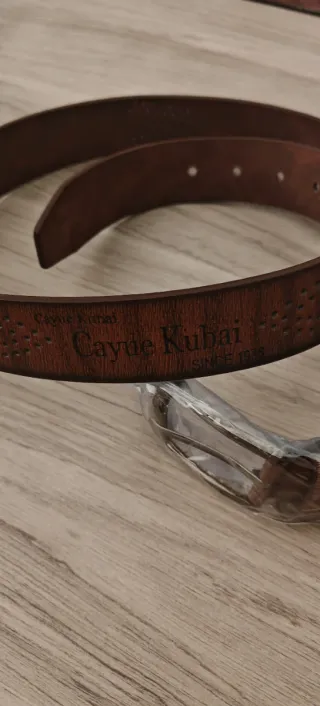 Cinturón Cayue Kubai Marrón Hombre