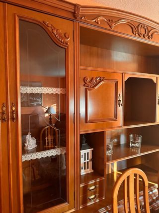 Librería Mueble con Vitrinas