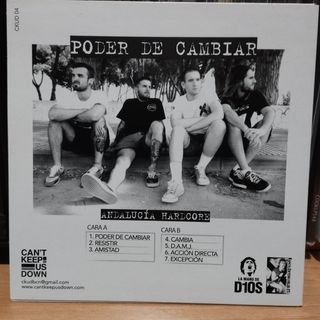 Poder de Cambiar 7" Vinilo Hardcore Andalucía