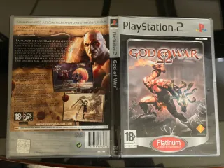 *CAJA* God of War Platinum PS2.