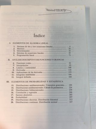Problemas Matemáticas II C.O.U. (Opciones C y D)