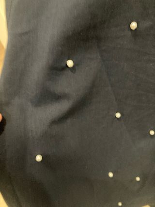 Camisa Cortefiel perlas