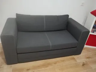 Sofá Cama 2 Plazas Askeby Gris