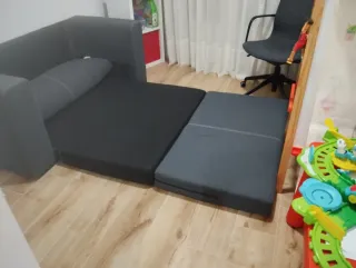 Sofá Cama 2 Plazas Askeby Gris