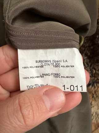 Camisa Burberry Verde Militar