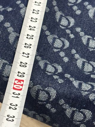 Bolso Desigual azul y gris con estampado