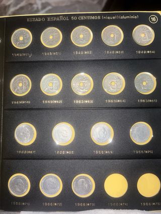 Lote Monedas Antiguas Estado Español